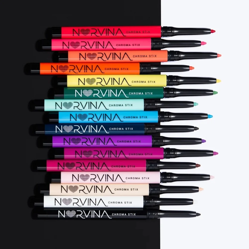 Anastasia Beverly Hills Norvina Chroma Stix Eyeliner Violet Brand New In Box